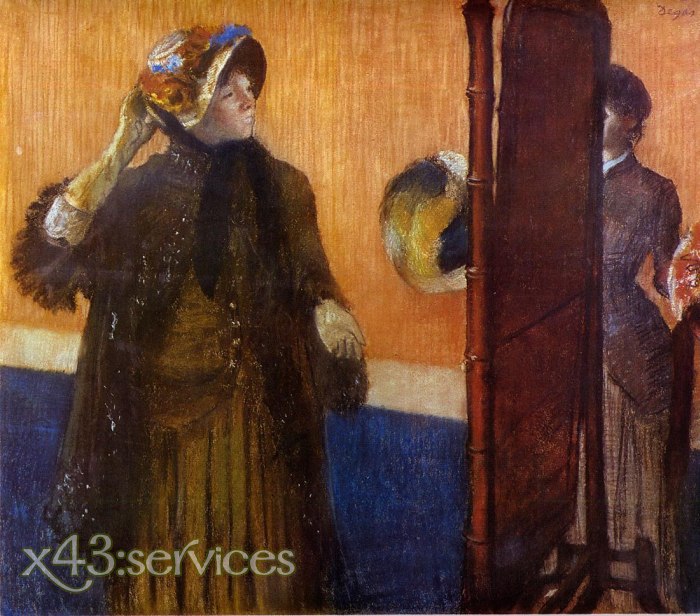 Edgar Degas - Bei der Hutmacherin 3
